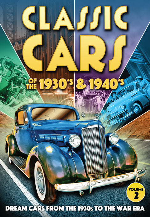 Classic Cars of the 1930s & 1940s, Volume 2 (MOD) (DVD Movie) - movie cover art