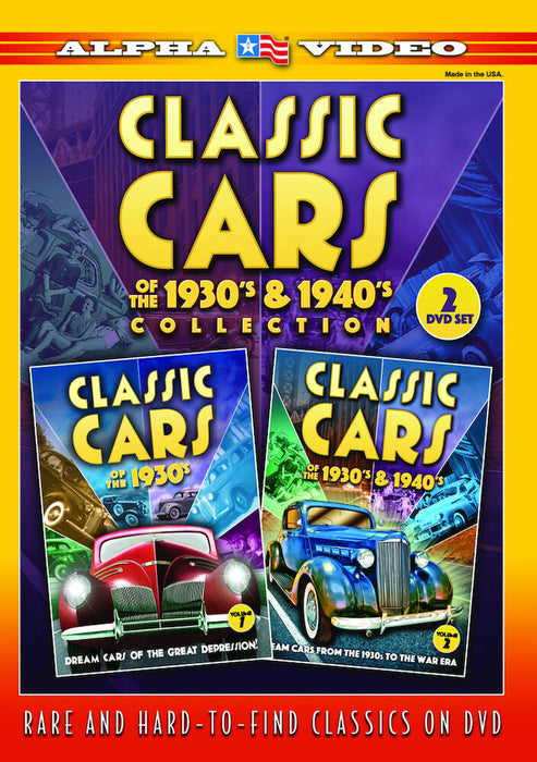 Classic Cars of the '30s and '40s Collection (2-DVD) (MOD) (DVD MOVIE)