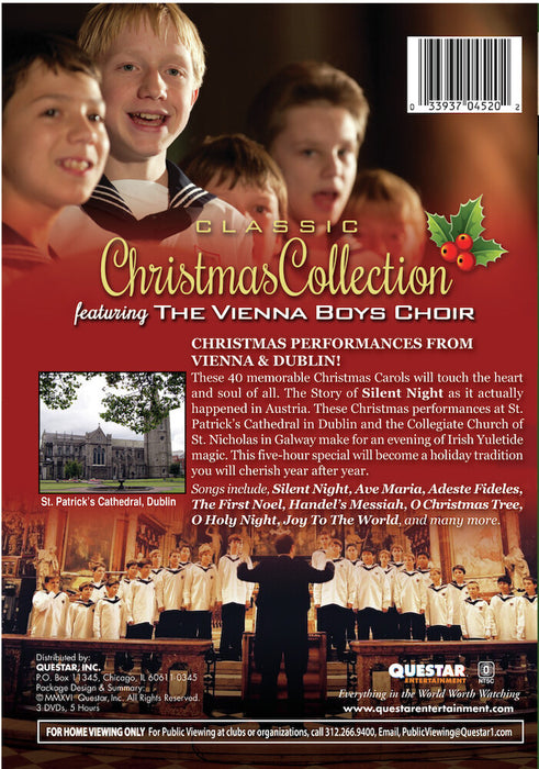 Classic Christmas Collection 3 pk. (MOD) (DVD Movie) - back cover art