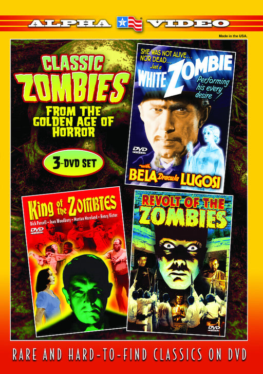 Classic Zombies from the Golden Age of Horror (MOD) (DVD MOVIE)