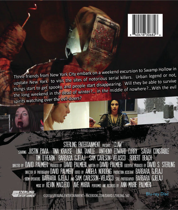 Claw (MOD) (BluRay Movie) - back cover art