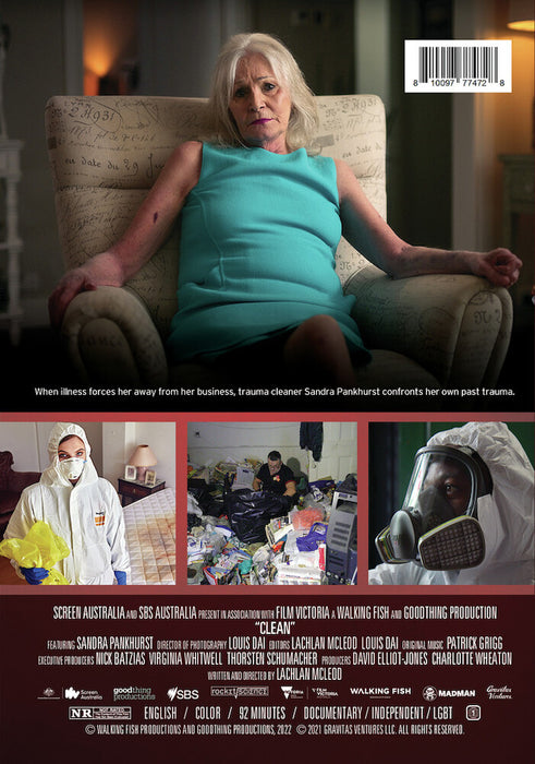 Clean (MOD) (DVD Movie) - back cover art