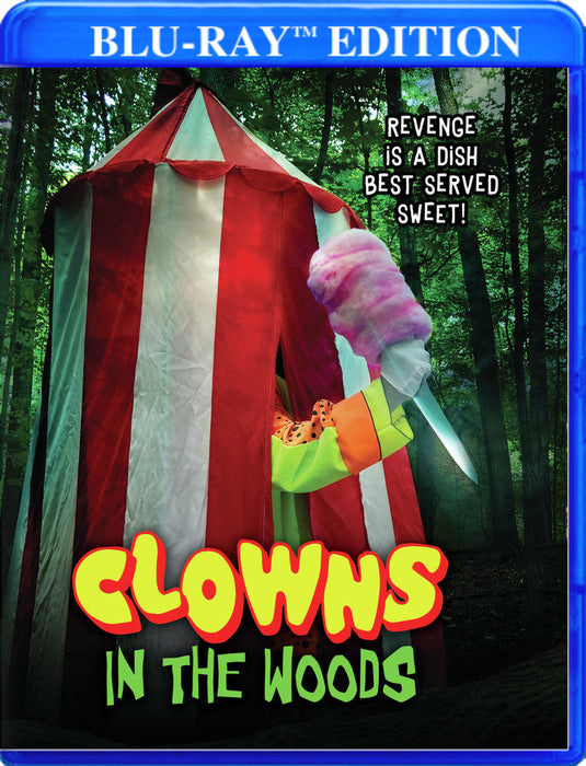 Clowns In The Woods (MOD) (BluRay Movie) - movie cover art