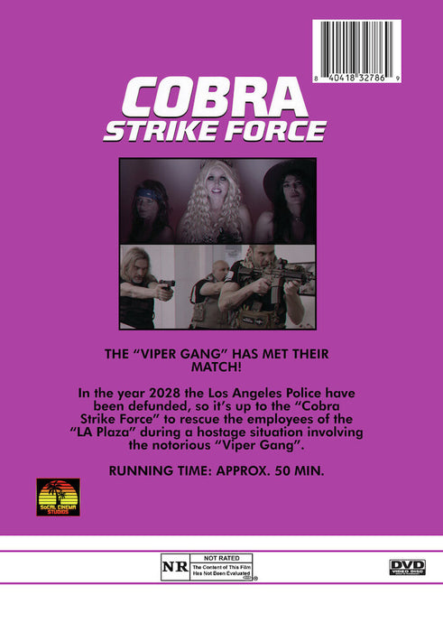 Cobra Strike Force (MOD) (DVD Movie) - back cover art