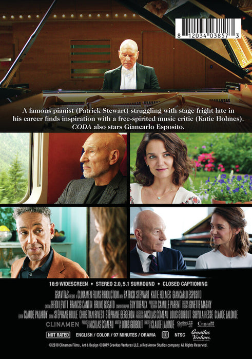 Coda (MOD) (DVD Movie) - back cover art