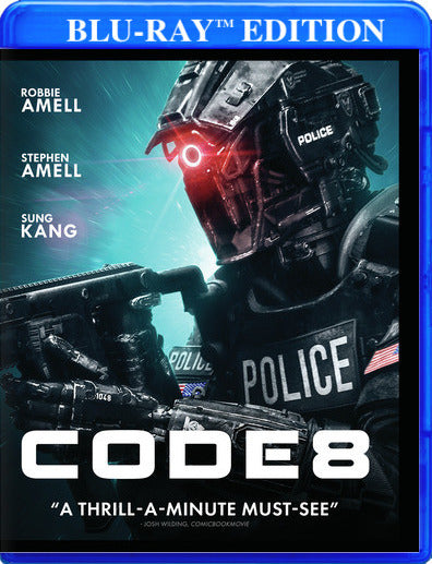 Code 8 (MOD) (BluRay Movie) - movie cover art