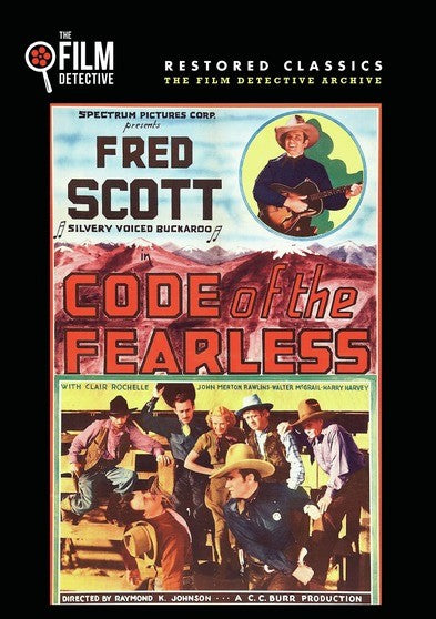 Code of the Fearless (The Film Detective Restored Version) (MOD) (DVD Movie) - movie cover art