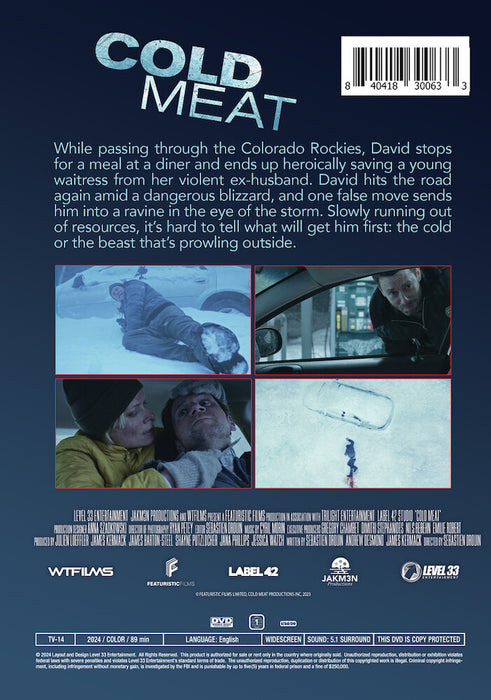 Cold Meat (MOD) (DVD Movie) - back cover art