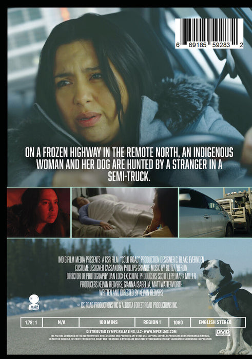Cold Road (MOD) (DVD Movie) - back cover art