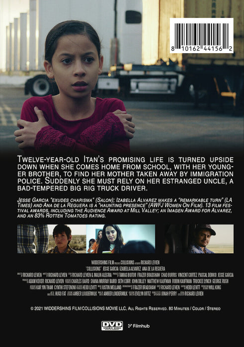 Collisions (MOD) (DVD Movie) - back cover art