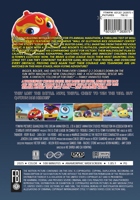 Combat Q2 - The Balloon Rhapsody (MOD) (DVD Movie) - back cover art