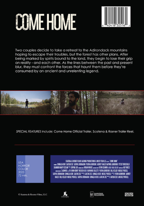 Come Home (MOD) (DVD Movie) - back cover art