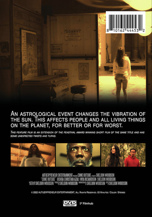 Come Outside (MOD) (DVD Movie) - back cover art