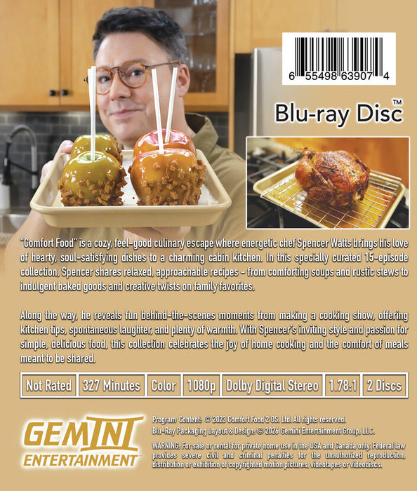 Comfort Food: The Essential Collection (MOD) (BluRay Movie) - back cover art