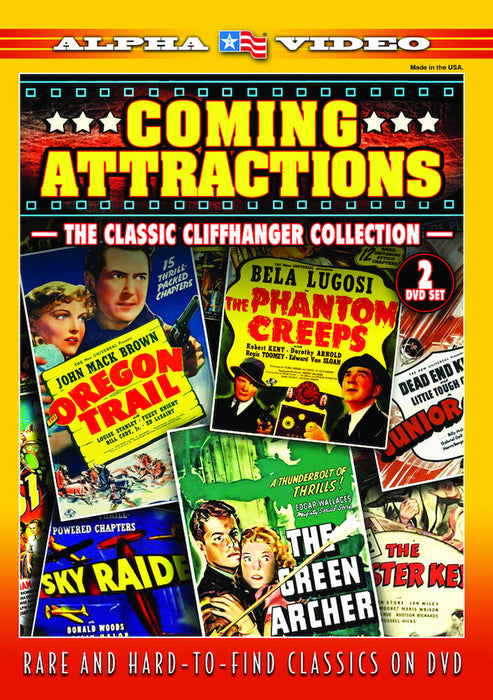 Coming Attractions: The Classic Cliffhanger Collection (MOD) (DVD Movie) - movie cover art