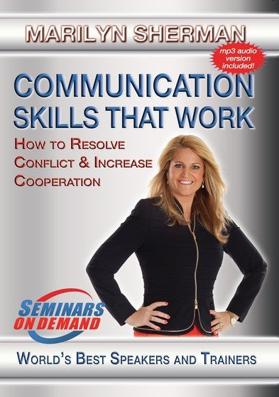 Communication Skills That Work - How to Resolve Conflict and Increase Cooperation (MOD) (DVD Movie) - movie cover art