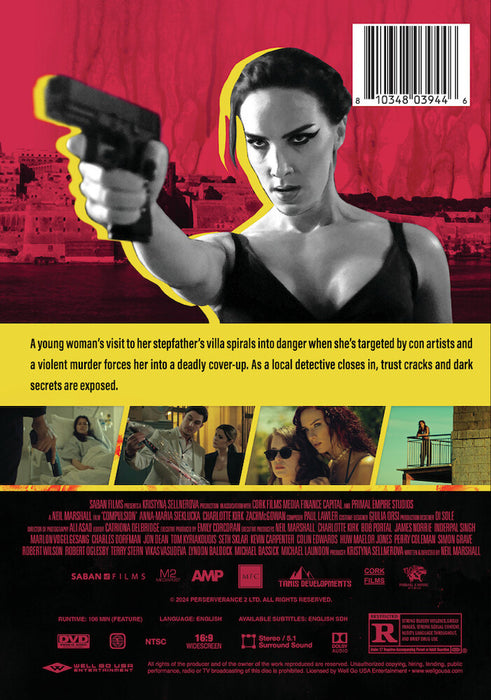 Compulsion (MOD) (DVD Movie) - back cover art