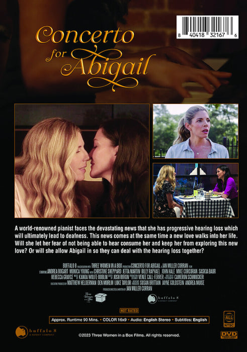 Concerto for Abigail (MOD) (DVD Movie) - back cover art