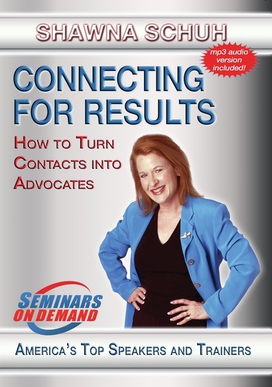 Connecting for Results - How to Turn Contacts into Advocates (MOD) (DVD Movie) - movie cover art