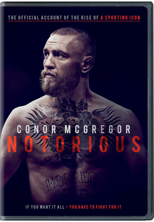 Conor Mcgregor: Notorious (MOD) (DVD Movie) - movie cover art