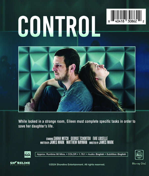 Control (MOD) (BluRay Movie) - back cover art