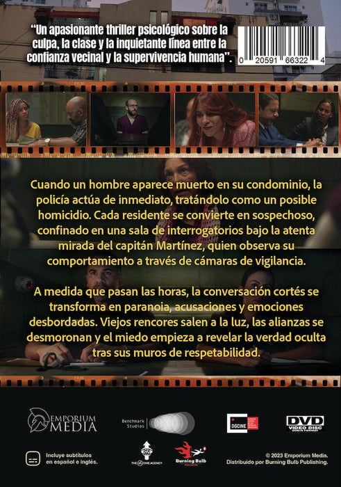 Convivencia (MOD) (DVD Movie) - back cover art