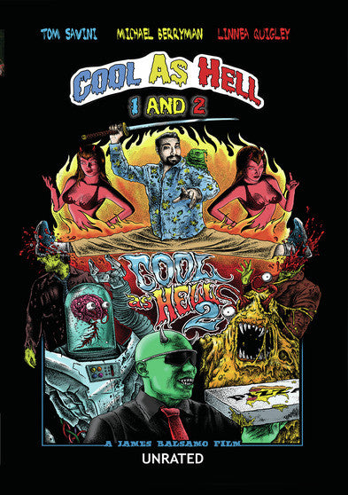 Cool As Hell 1 and 2 boxset (MOD) (DVD Movie) - movie cover art