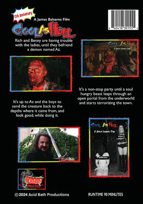 Cool As Hell 11th Anniversary (MOD) (DVD Movie) - back cover art