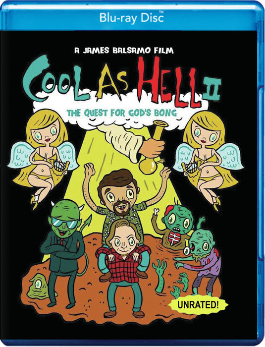 Cool As Hell 2: The Quest for God's Bong! 7 Year Anniversary (MOD) (BluRay Movie) - movie cover art