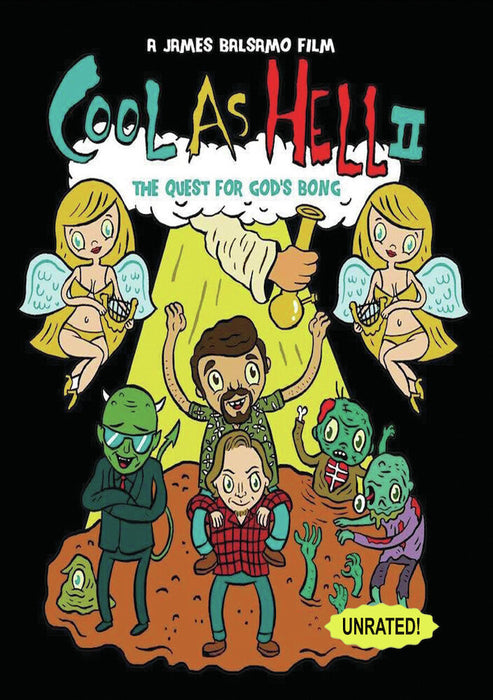 Cool As Hell 2: The Quest for God's Bong! 7 Year Anniversary (MOD) (DVD Movie) - movie cover art