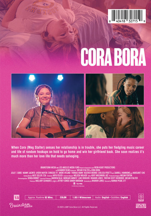 Cora Bora (MOD) (DVD Movie) - back cover art