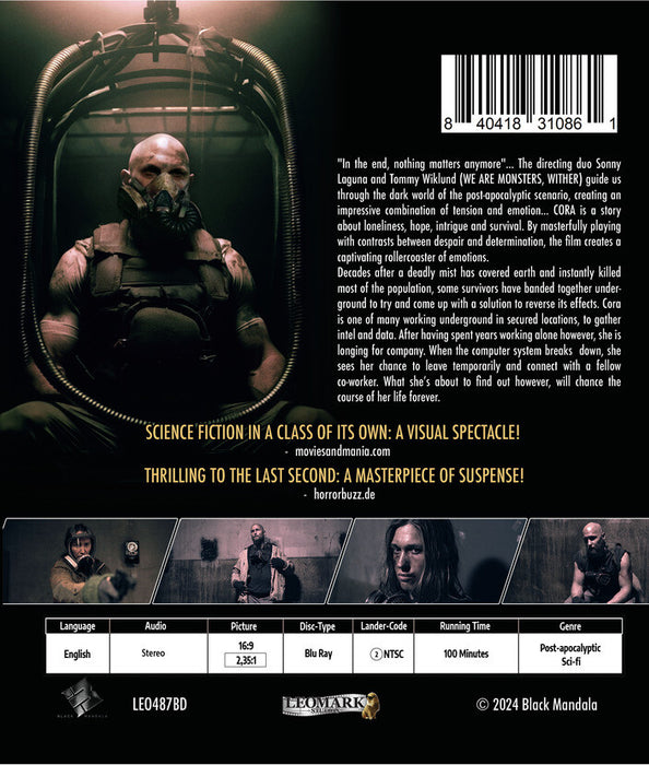 Cora (MOD) (BluRay Movie) - back cover art
