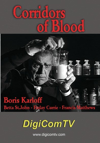 Corridors of Blood (MOD) (DVD Movie) - movie cover art