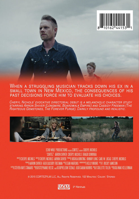 Cortez (MOD) (DVD Movie) - back cover art
