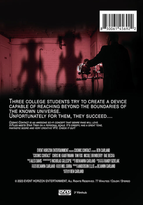 Cosmic Contact (MOD) (DVD Movie) - back cover art
