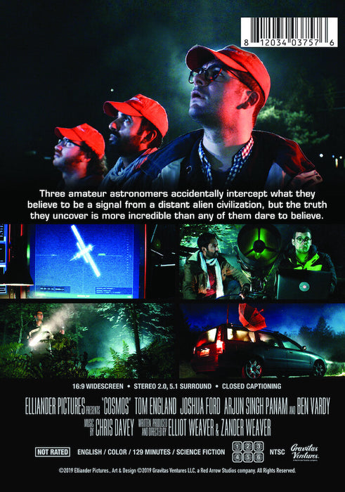 Cosmos (MOD) (DVD Movie) - back cover art