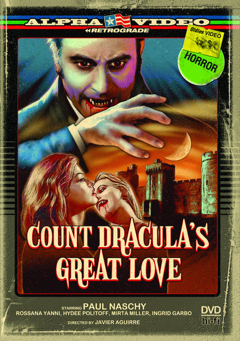 Count Dracula's Great Love (Retro Cover Art) (MOD) (DVD MOVIE)