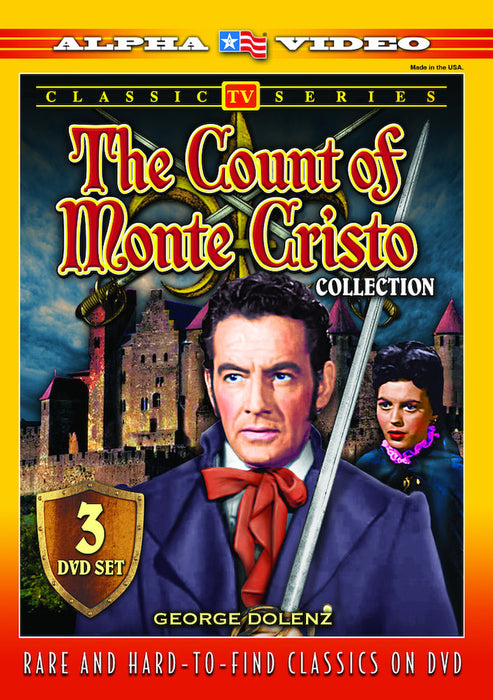 Count of Monte Cristo Collection (3-DVD) (MOD) (DVD MOVIE)
