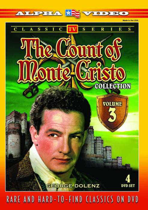Count of Monte Cristo Collection, Volume 3 (4 (MOD) (DVD Movie) - movie cover art