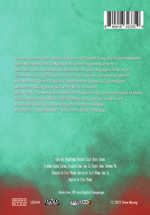 Crazy Broke Asians (MOD) (DVD Movie) - back cover art