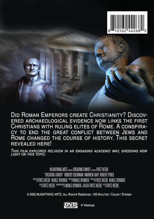 Creating Christ (MOD) (DVD Movie) - back cover art