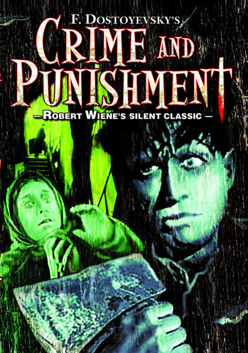 Crime and Punishment (1923) (Silent) (MOD) (DVD MOVIE) - movie cover art