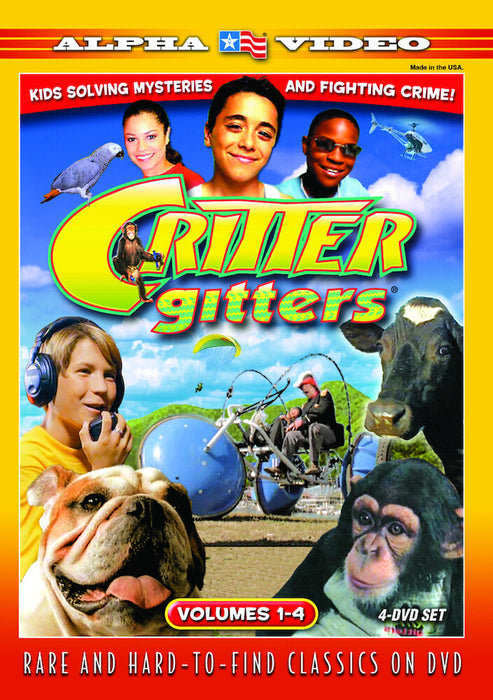 Critter Gitters, Volumes 1-4 (4 (MOD) (DVD Movie) - movie cover art