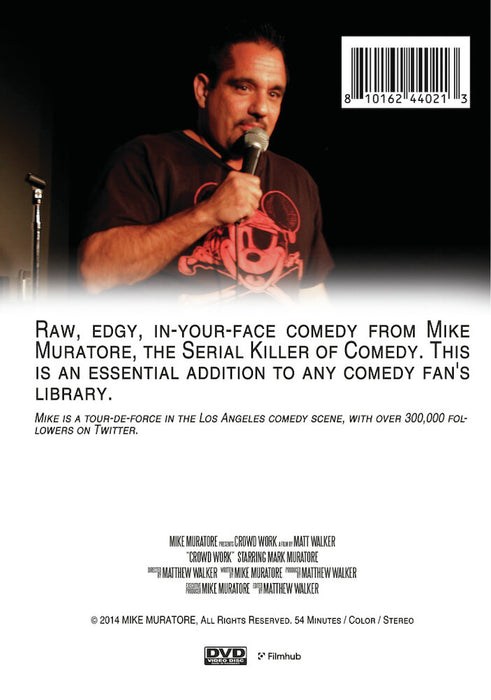 Crowd Work (MOD) (DVD Movie) - back cover art
