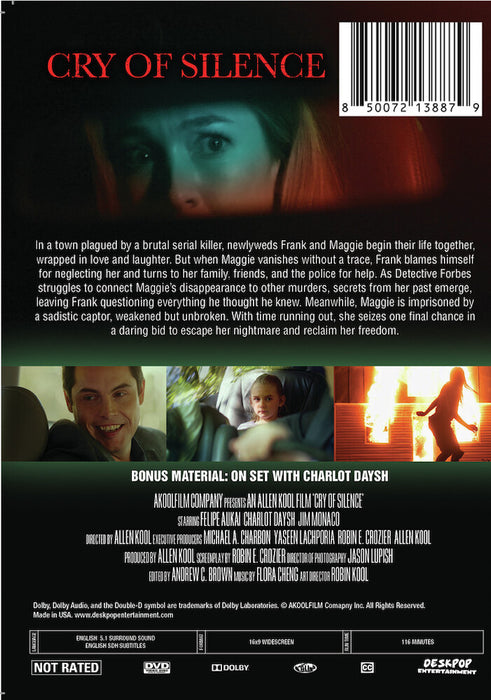 Cry of Silence (MOD) (DVD Movie) - back cover art