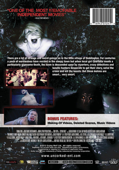 Crying Wolf (MOD) (DVD Movie) - back cover art