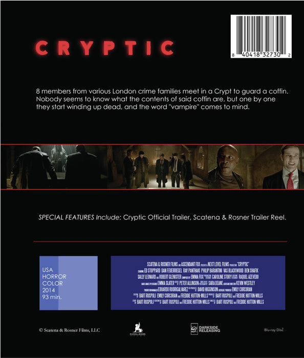 Cryptic (MOD) (BluRay Movie) - back cover art