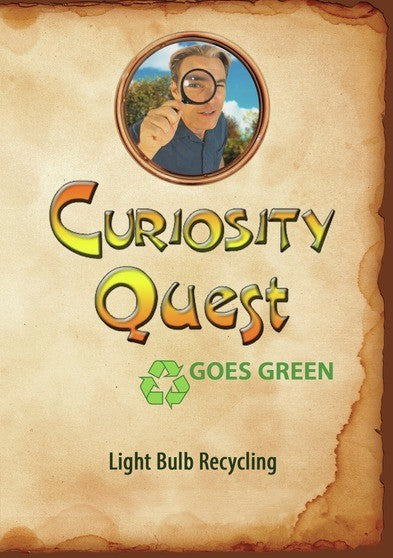 Curiosity Quest Goes Green: Light Bulb Recycling (MOD) (DVD Movie) - movie cover art