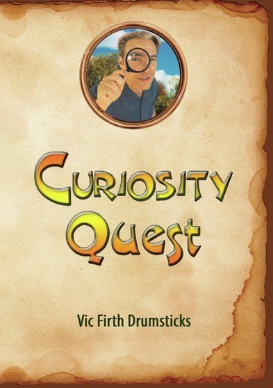 Curiosity Quest: Vic Firth Drumsticks (MOD) (DVD Movie) - movie cover art