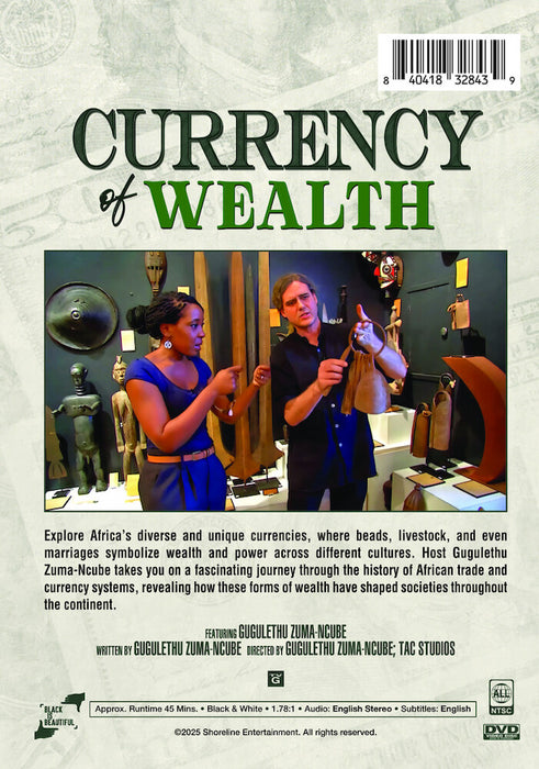Currency of Wealth (MOD) (DVD Movie) - back cover art